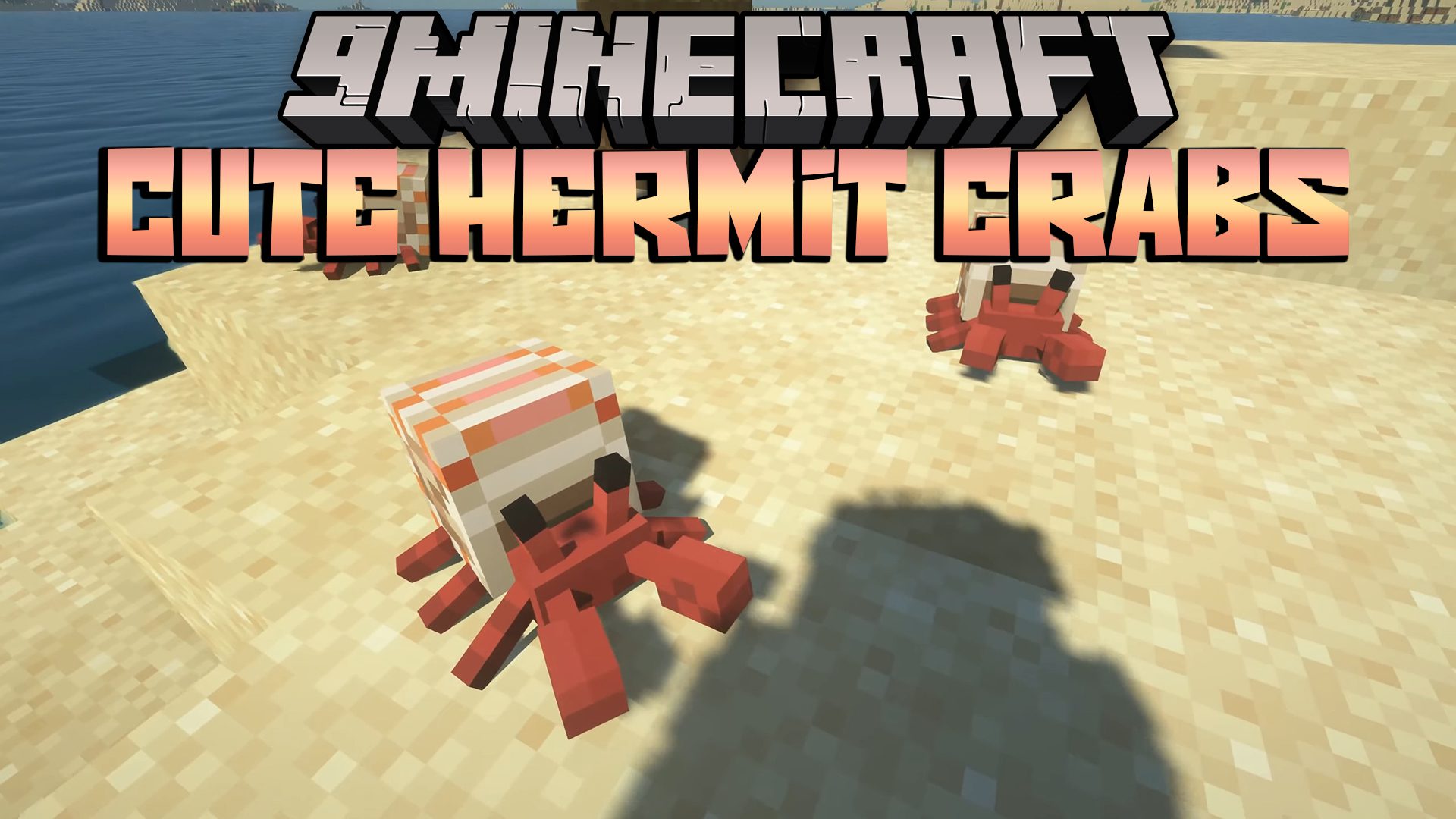 Cute Hermit Crabs Mod (1.19.2, 1.18.2) - Marine Crustacean 1