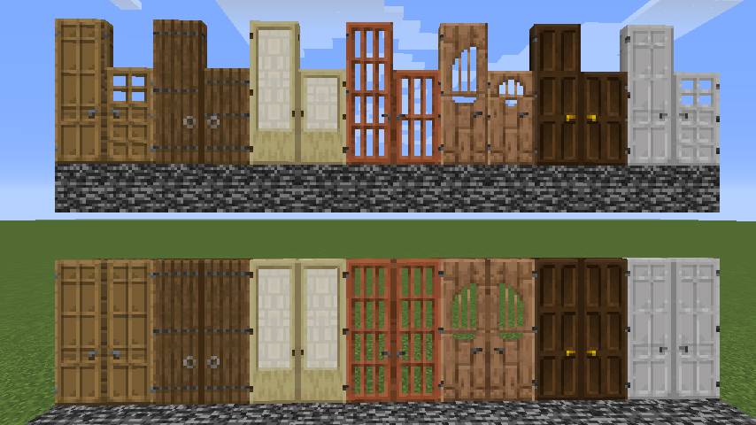 Dramatic Doors Mod (1.20.2, 1.19.4) - Modern Era of Doors 5