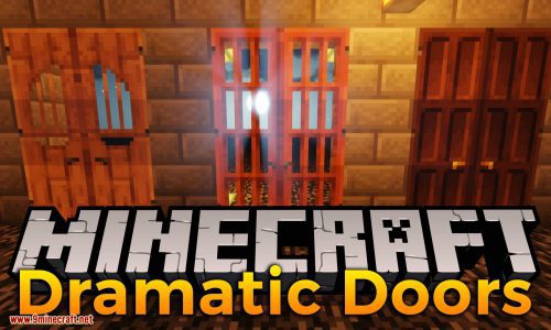 Dramatic Doors Mod (1.20, 1.19.4) – Modern Era of Doors Thumbnail