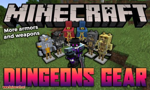 Dungeons Gear Mod (1.19.2, 1.18.2) – Well-Armed Dungeoneer Thumbnail