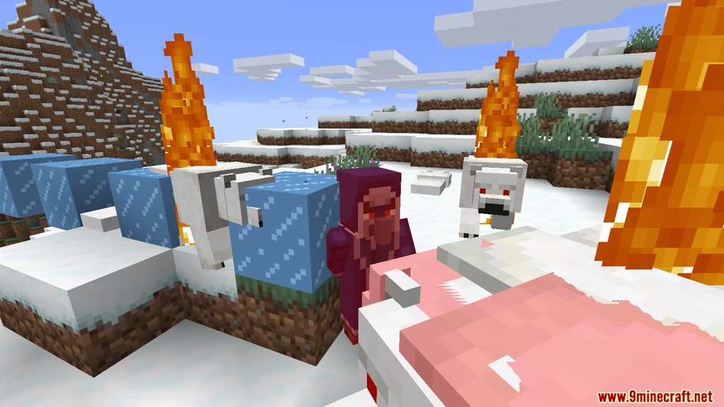 Iceologer Mod 1.15.2 (Vindicator Ice Wizard) 4