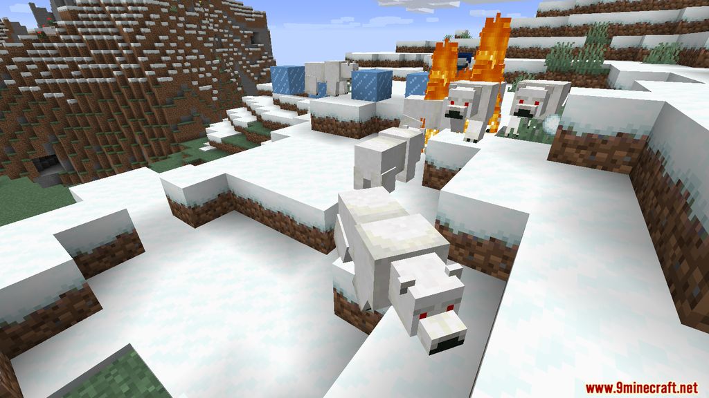 Iceologer Mod 1.15.2 (Vindicator Ice Wizard) 6