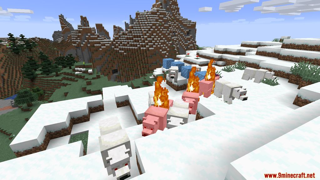 Iceologer Mod 1.15.2 (Vindicator Ice Wizard) 7