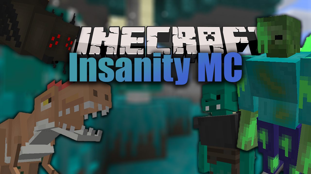 Insanity MC Mod 1.15.2 (New Biomes, Entities, Dinosaurs) 1