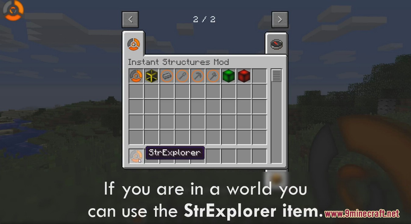 Instant Structures Mod (1.16.5, 1.12.2) - Build a Minecraft World in Seconds 6