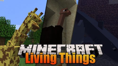 Living Things Mod (1.20.1, 1.19.4) – Real World Animals Thumbnail