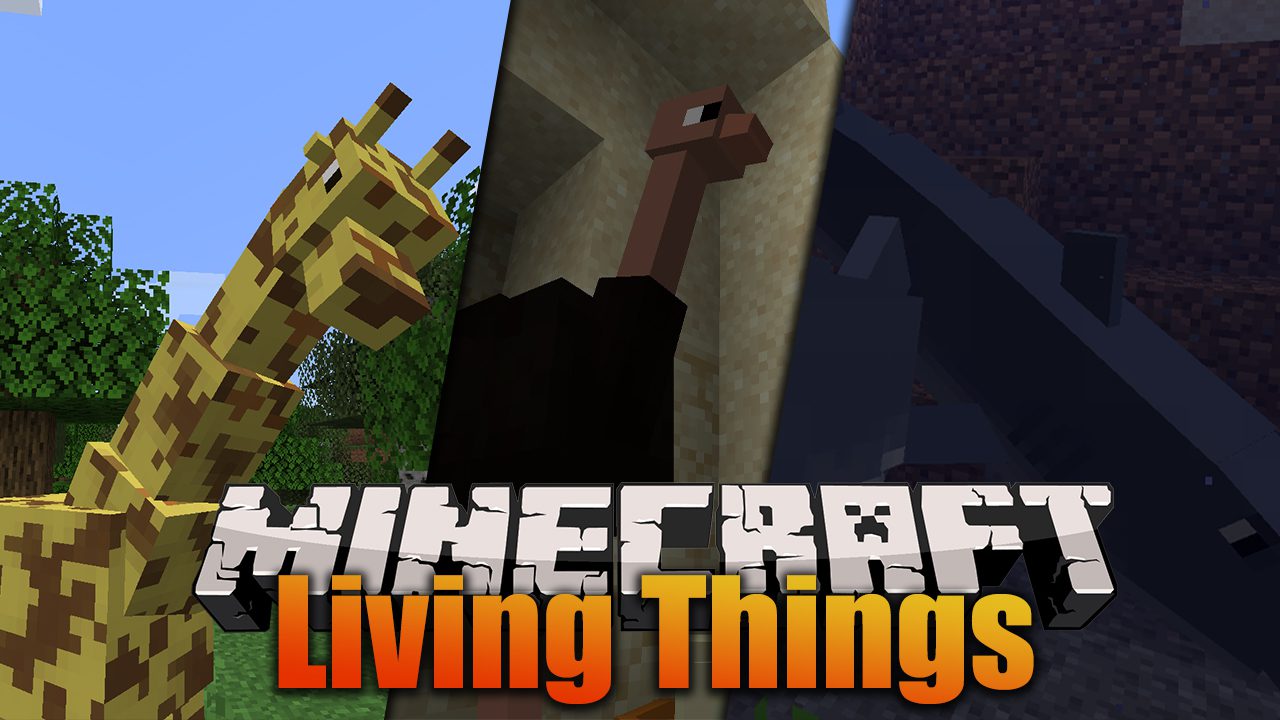 Living Things Mod (1.20.1, 1.19.4) - Real World Animals 1