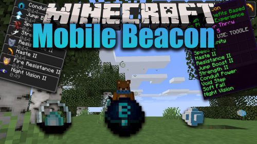 Mobile Beacon Mod 1.16.5, 1.16.3 (Beacon in Your Pocket) Thumbnail