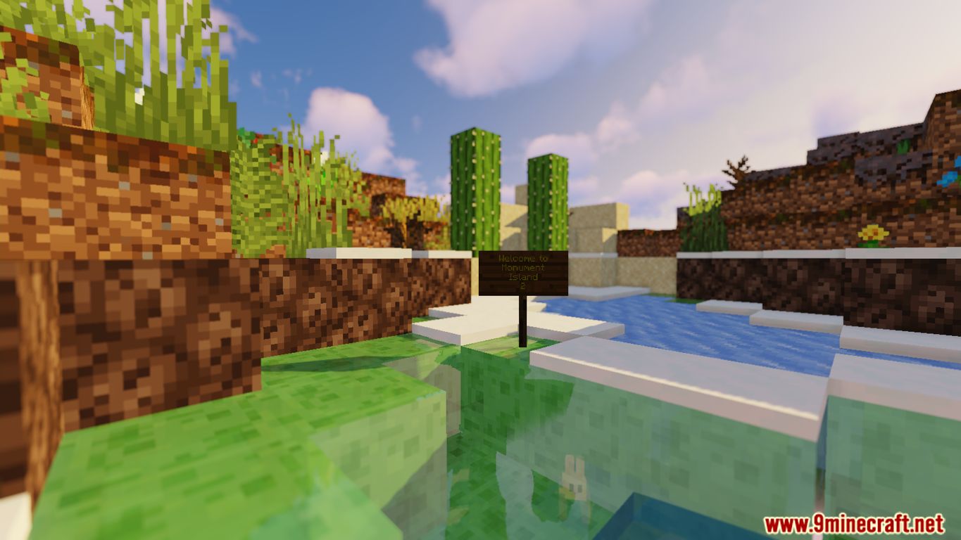 Monument Island 2 Map 1.15.2 for Minecraft 2