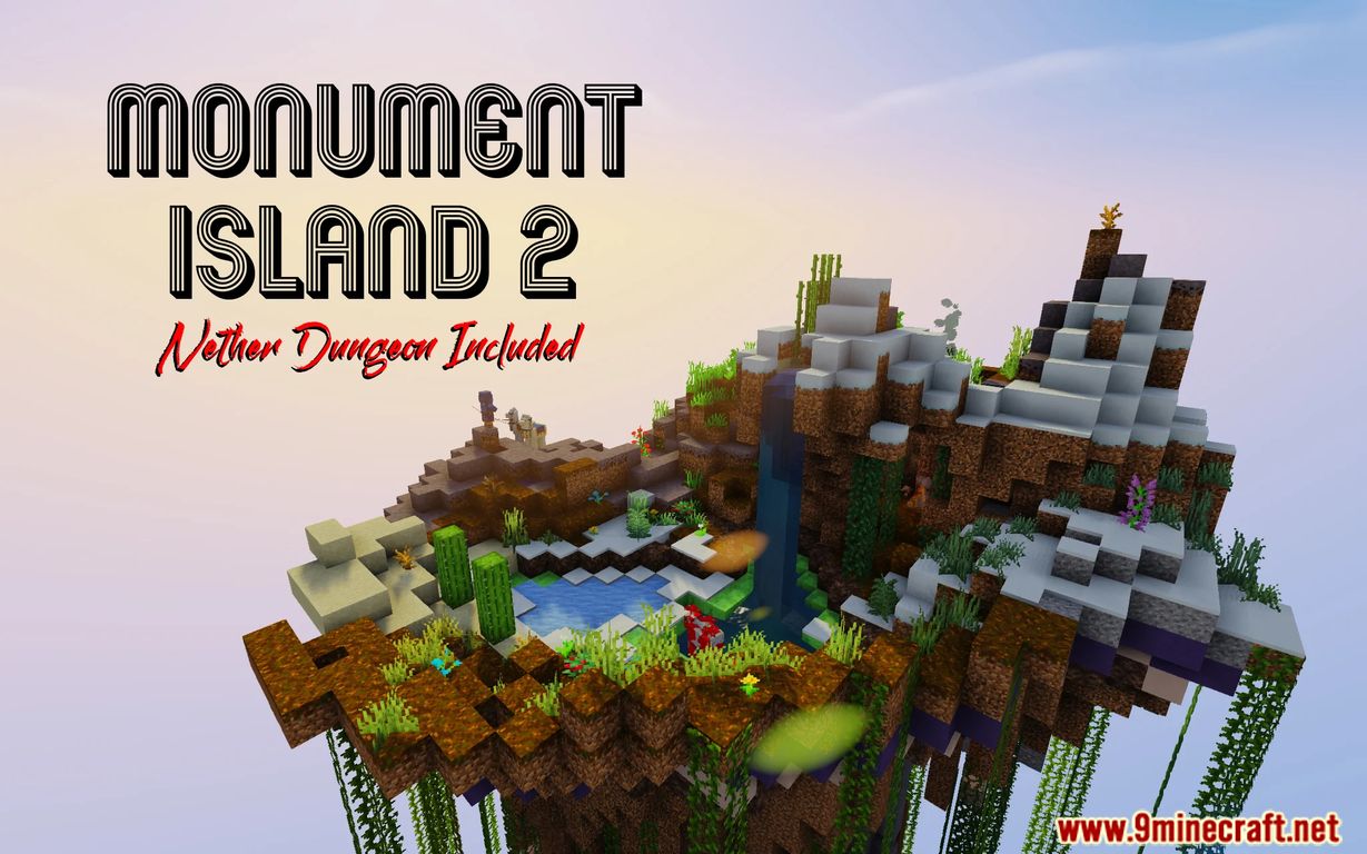 Monument Island 2 Map 1.15.2 for Minecraft 1