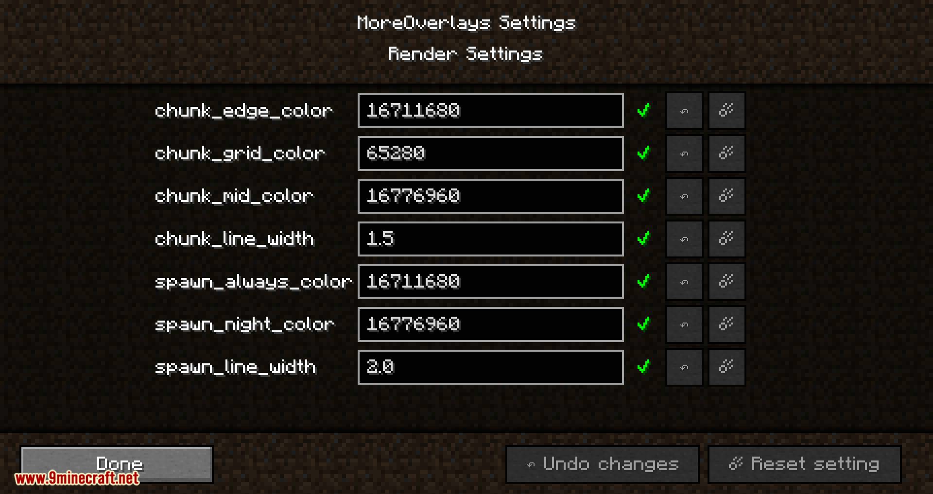 More Overlays Updated Mod (1.20.4, 1.19.4) - NEI Overlays 19