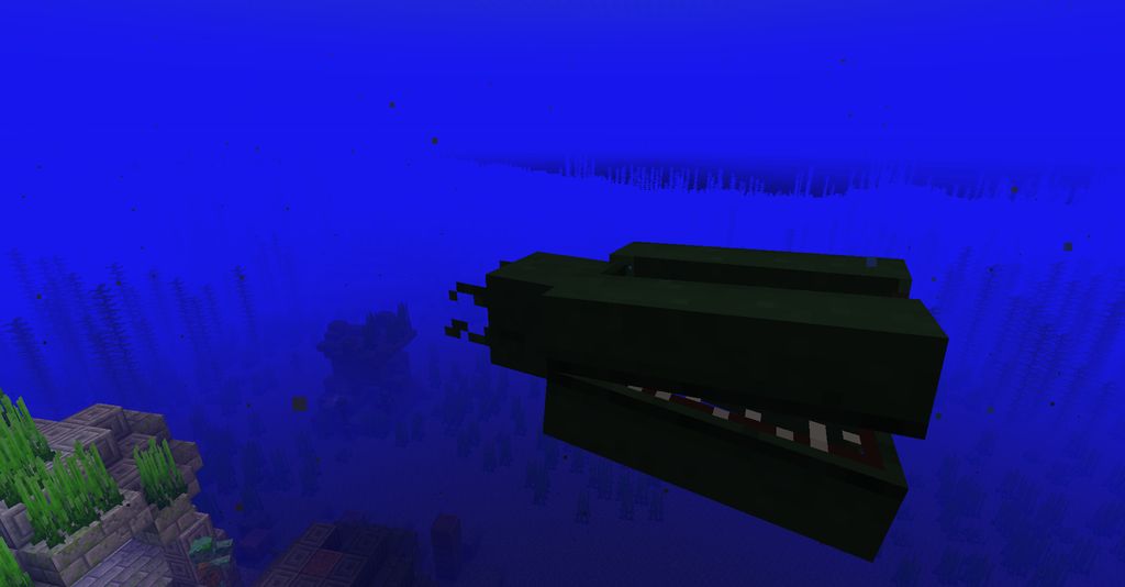 Ocean Depths Monster Mod 1.16.5, 1.16.1 (Deep Sea Monster) 2