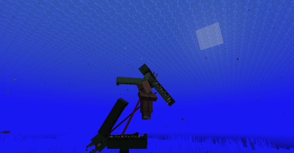 Ocean Depths Monster Mod 1.16.5, 1.16.1 (Deep Sea Monster) 10