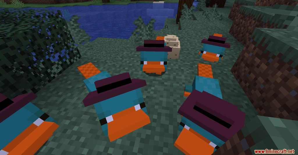 Platypus Mod (1.19.2, 1.16.5) - Agent P and Friends 8