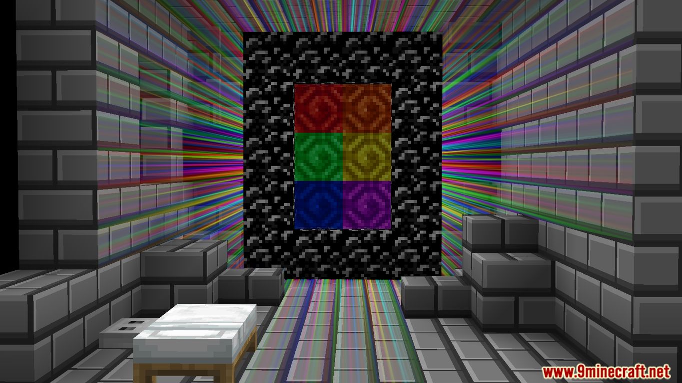 Rainbow Escape Map (1.20.4, 1.19.4) for Minecraft 1