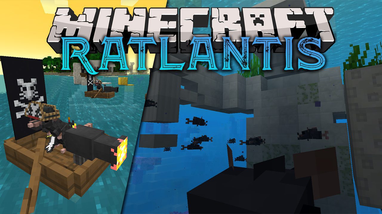 Ratlantis Mod (1.16.5) - Rat Dimension, Magic, Pirate 1