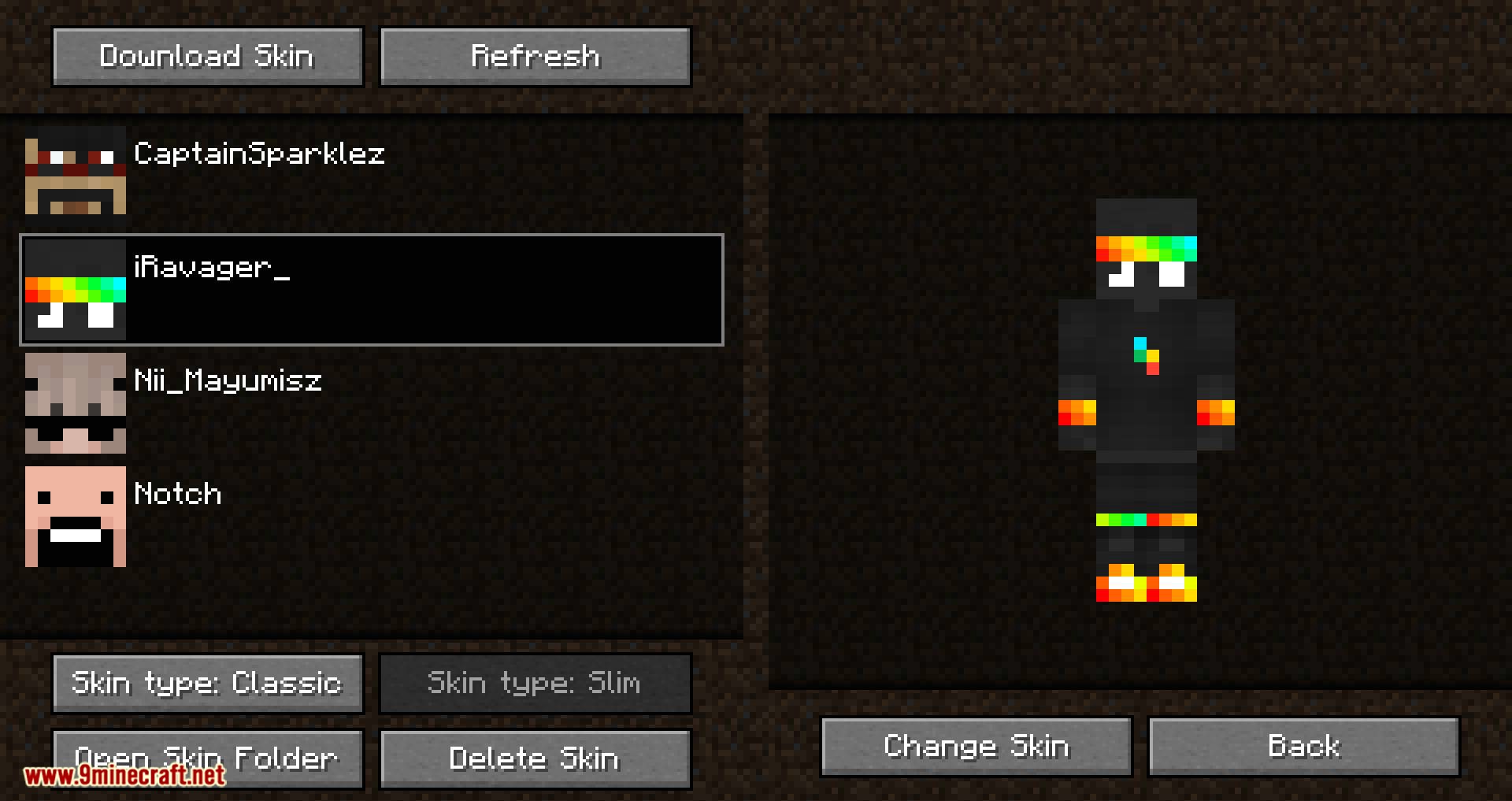 Skin Swapper Mod (1.20.1, 1.19.3) - Quickly Change Skin 4