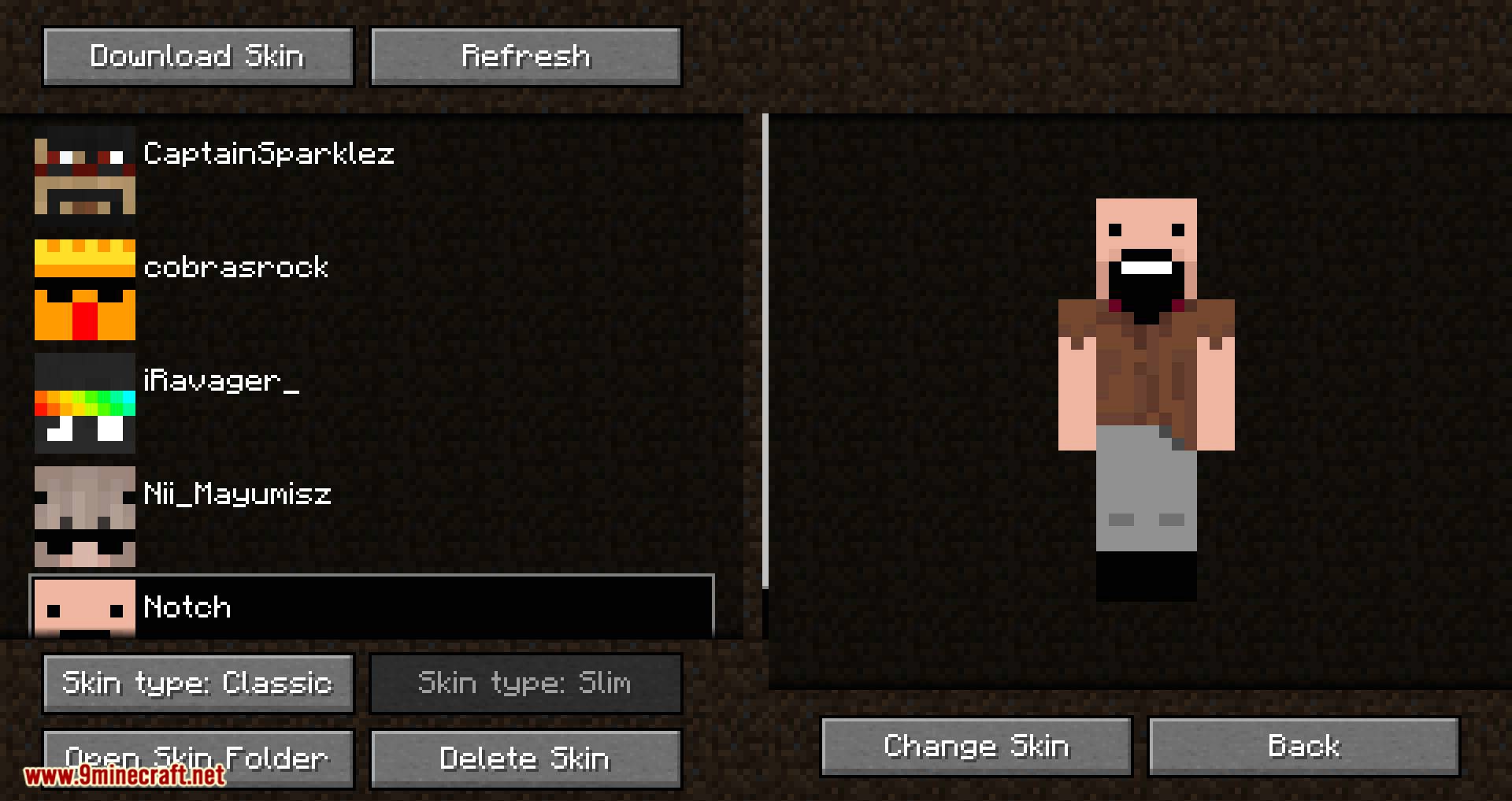 Skin Swapper Mod (1.20.1, 1.19.3) - Quickly Change Skin 8