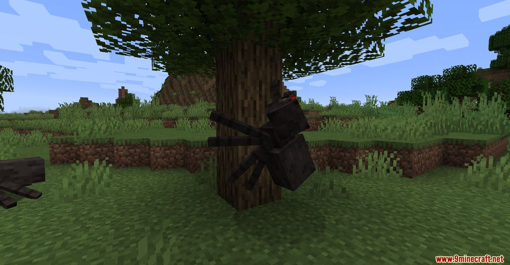 Spiders 2.0 Mod 1.16.5, 1.16.3 (Wall Crawling Spiders) 2