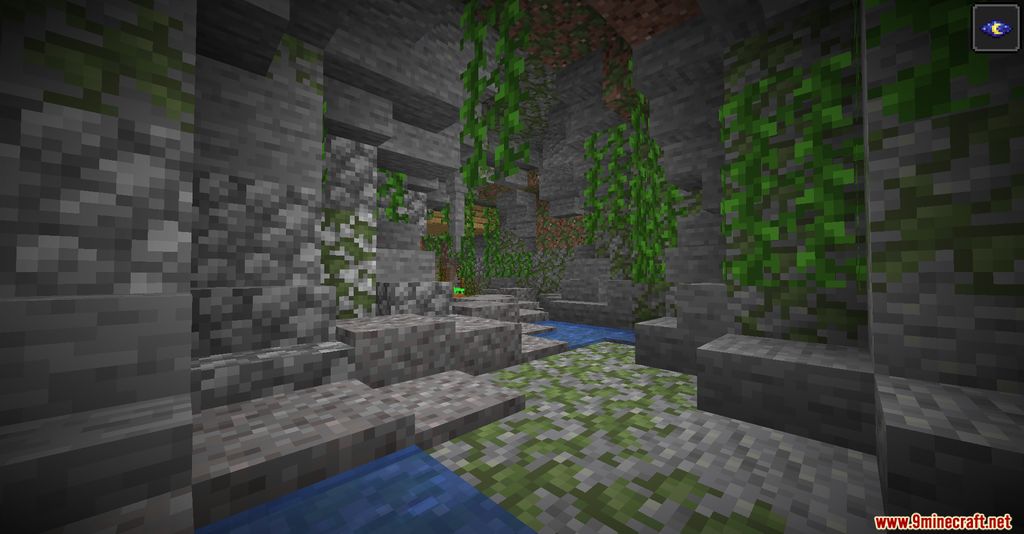 Subterranean Wilderness Mod 1.16.5, 1.16.3 (Unique Biomes, Terrains) 13