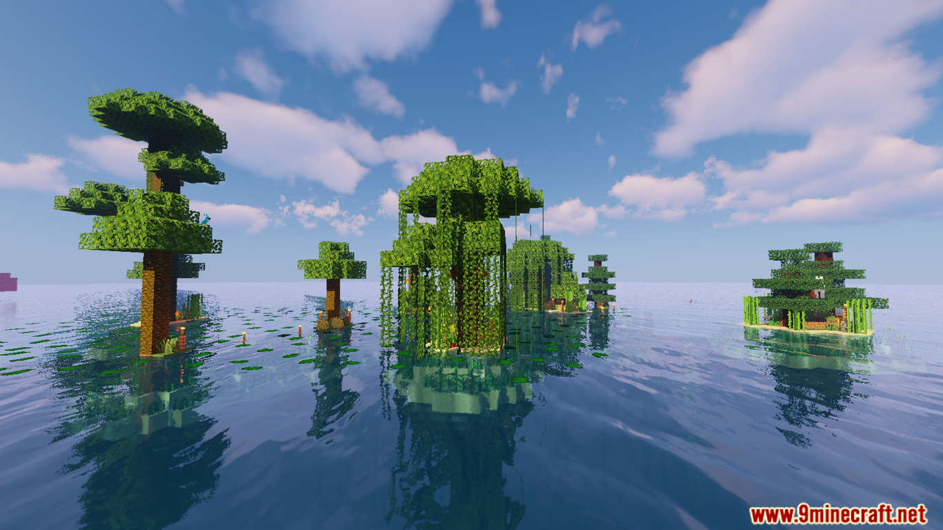 Waterblock 5 Map (1.20.4, 1.19.4) for Minecraft 6