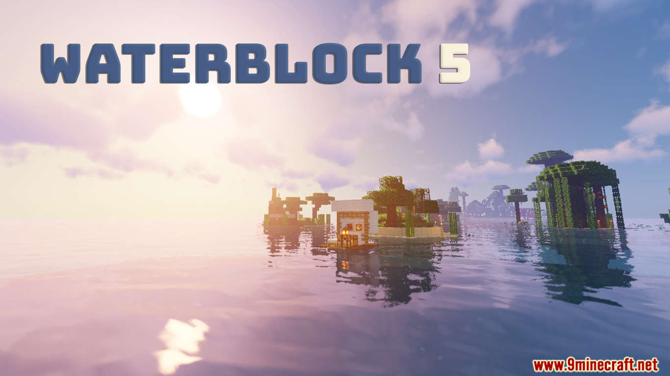 Waterblock 5 Map (1.20.4, 1.19.4) for Minecraft 1