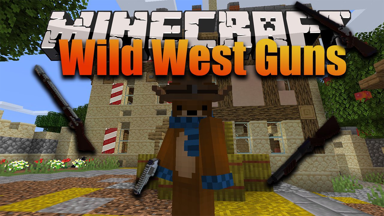 Wild West Guns Mod (1.19.4, 1.18.2) - Cowboy, West Firepower 1