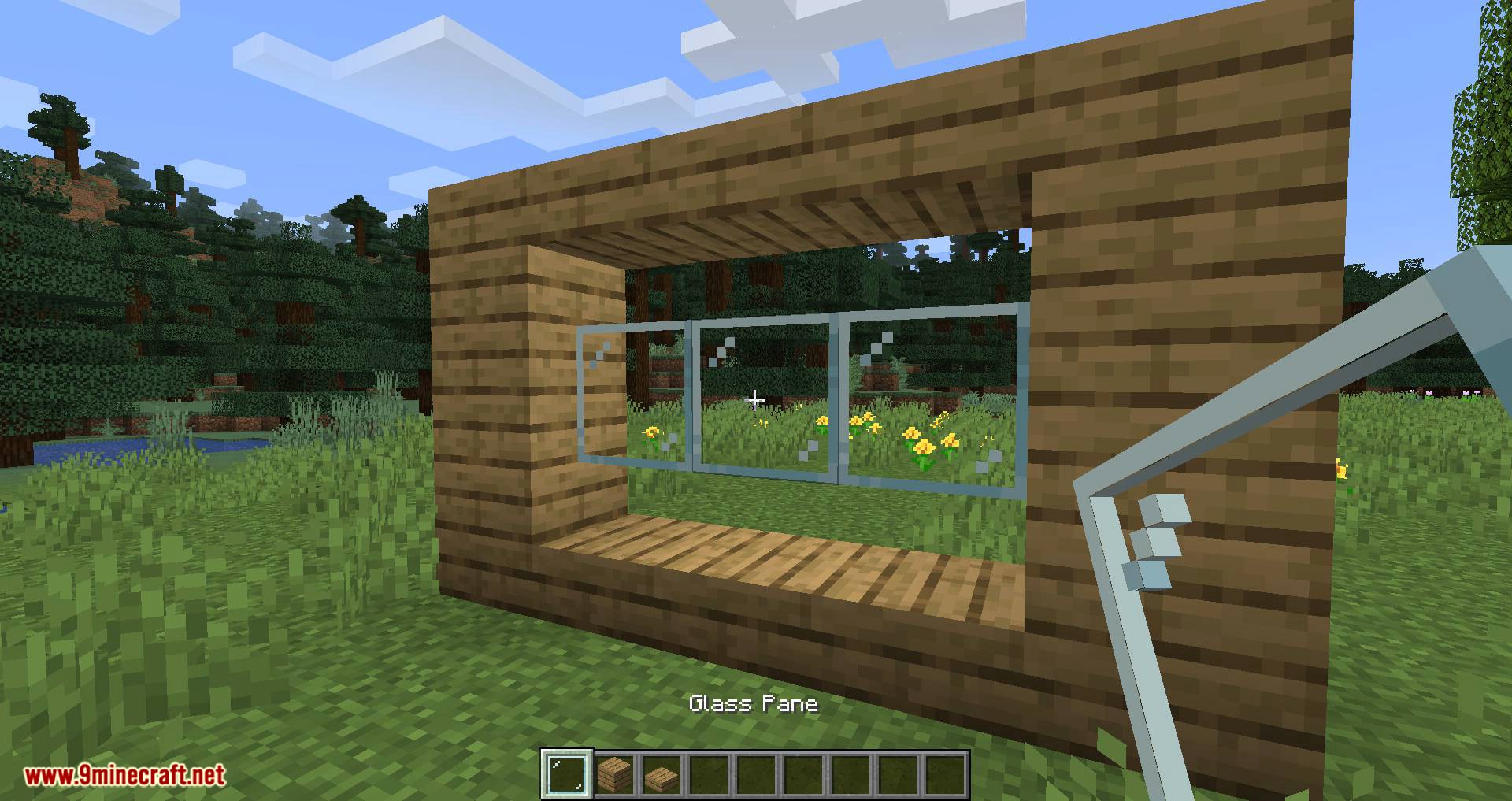 Windowlogging Mod (1.19.2, 1.18.2) - Glass Panes on Slabs 2