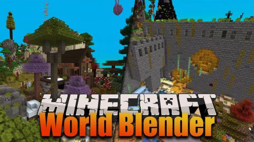 World Blender Mod (1.17.1, 1.16.5) – Unique Dimension Thumbnail