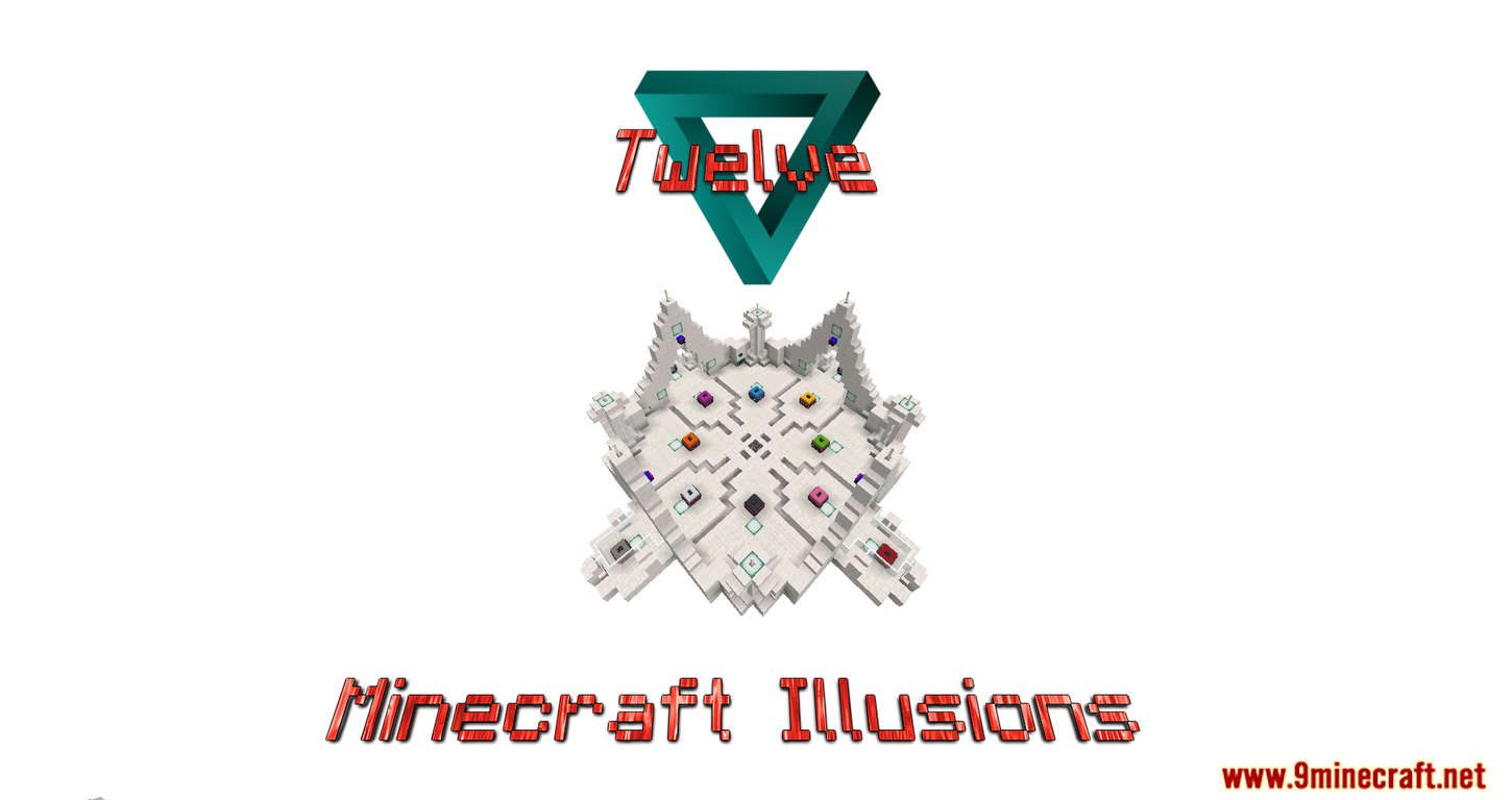 12 Optical Illusions Map (1.20.4, 1.19.4) for Minecraft 1