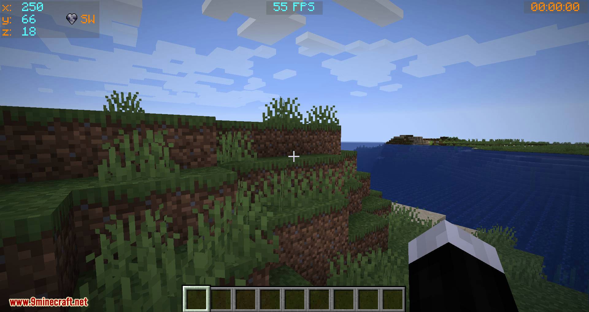 Batty's Coordinates Plus Mod (1.18.2, 1.17.1) - On-screen Coordinates Display 9