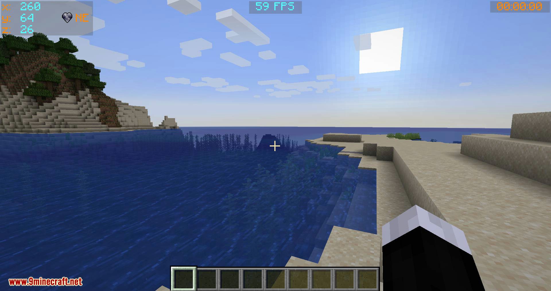 Batty's Coordinates Plus Mod (1.18.2, 1.17.1) - On-screen Coordinates Display 10