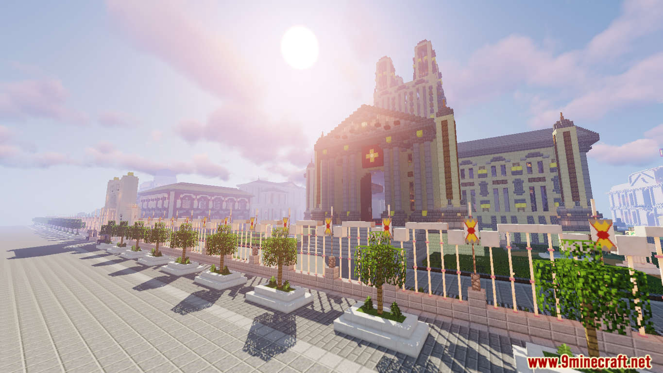 Blockdenburg Royal Palace Map 1.12.2 for Minecraft 2