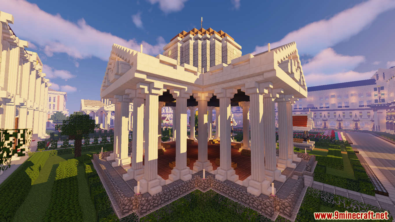 Blockdenburg Royal Palace Map 1.12.2 for Minecraft 13