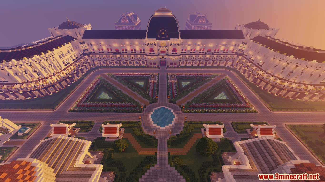 Blockdenburg Royal Palace Map 1.12.2 for Minecraft 14