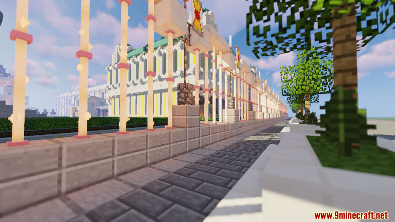 Blockdenburg Royal Palace Map 1.12.2 for Minecraft 3