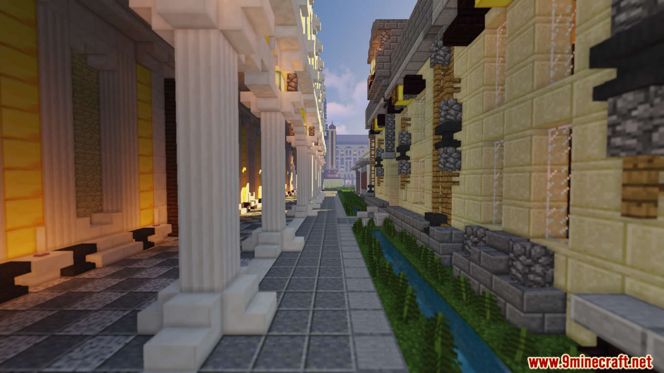 Blockdenburg Royal Palace Map 1.12.2 for Minecraft 7