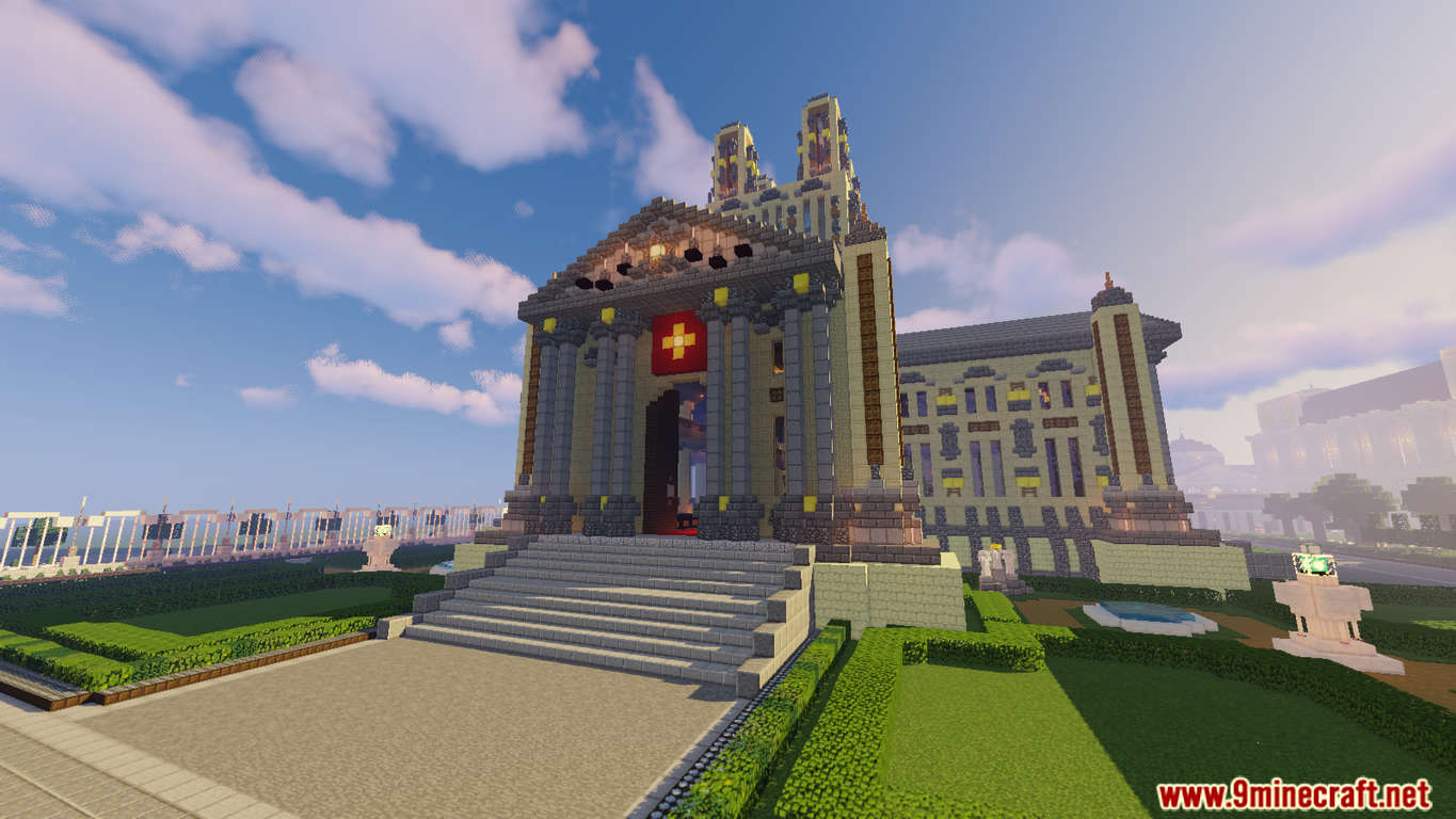 Blockdenburg Royal Palace Map 1.12.2 for Minecraft 8