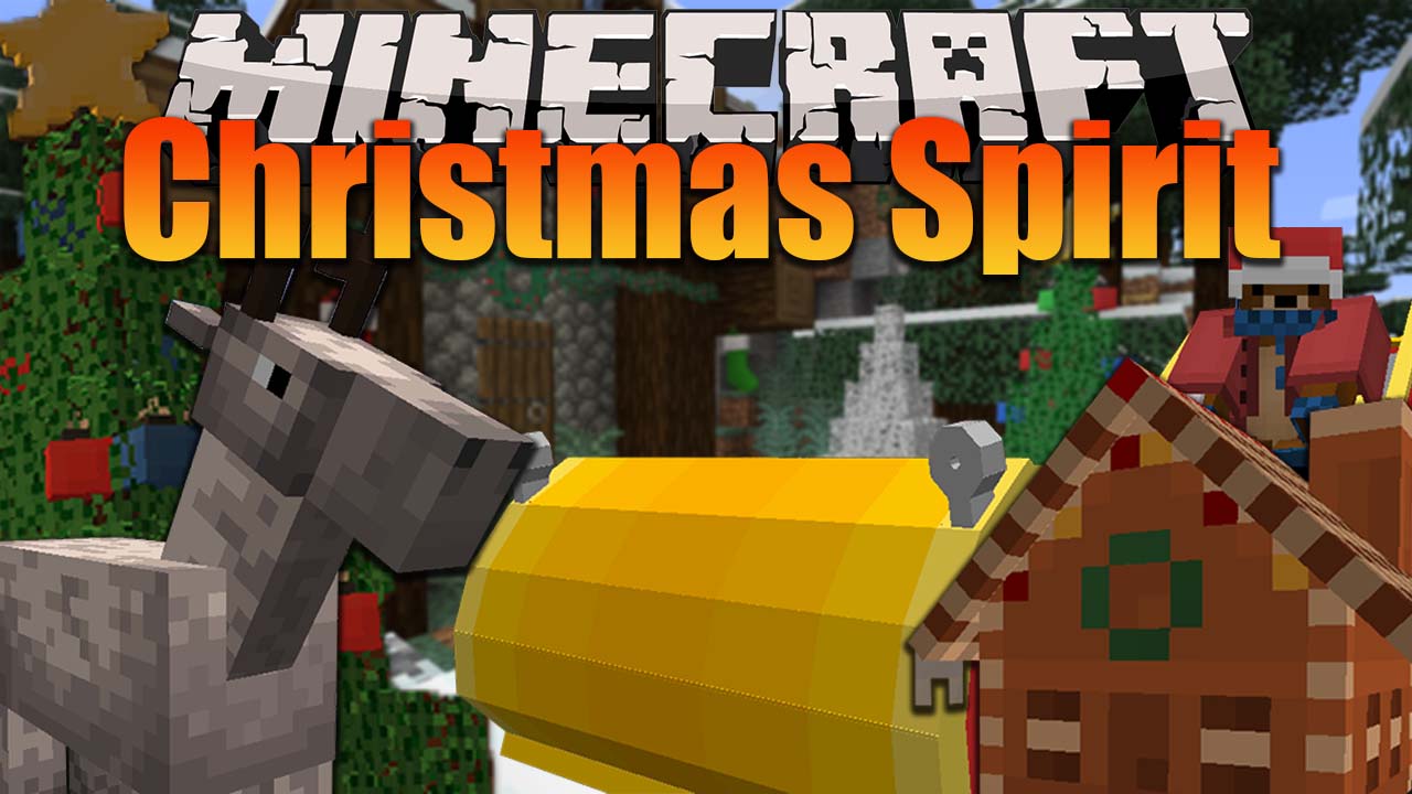 Christmas Spirit Mod (1.16.5) - Decorative, Reindeer, Presents 1