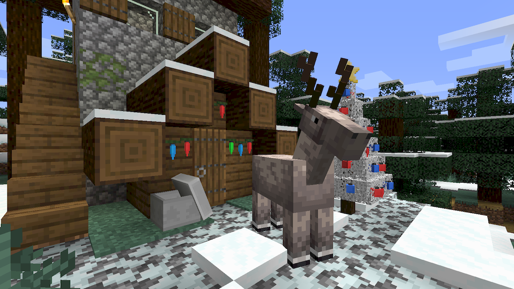 Christmas Spirit Mod (1.16.5) - Decorative, Reindeer, Presents 4