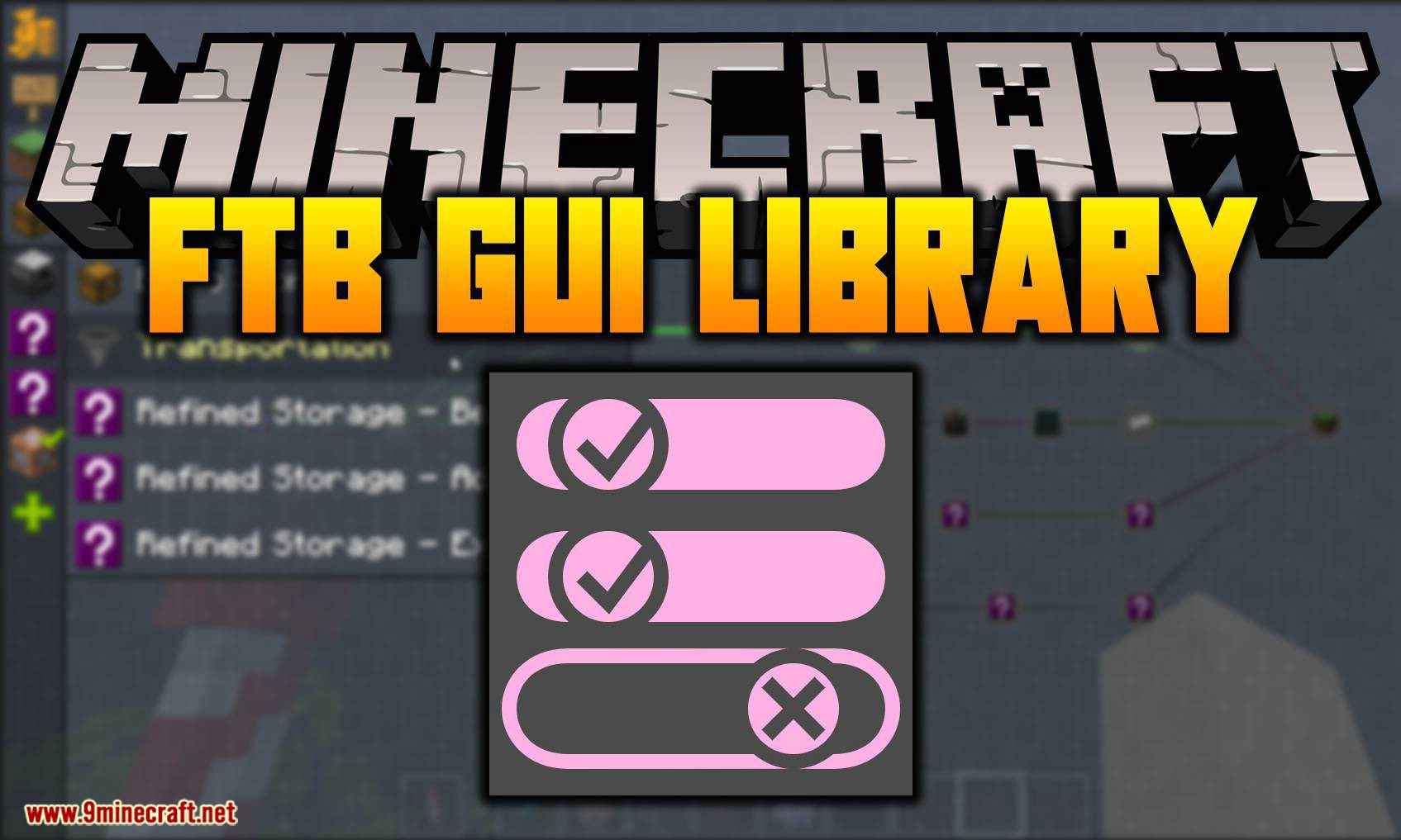 FTB GUI Library Mod 1.16.5, 1.16.3 (All GUI Stuff in FTB) 1