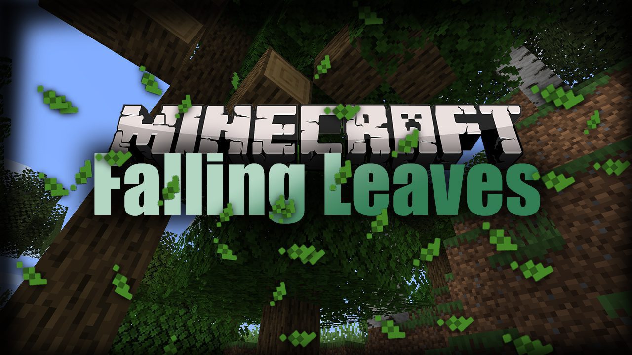 Falling Leaves Mod (1.20.1, 1.19.4) - Makes Leaf Particles Fall from Leaf Blocks 1