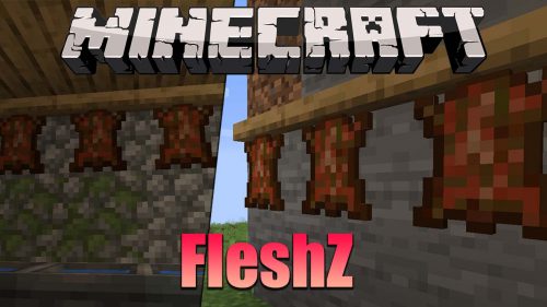 FleshZ Mod (1.21.1, 1.20.1) – Leather Making, Rotten Flesh Thumbnail