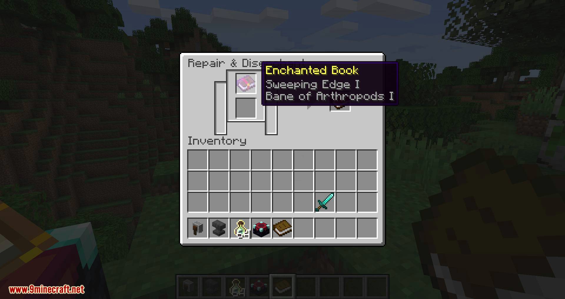 Grind Enchantments Mod (1.20.4, 1.19.4) - Disenchant & Transfer Enchantments 8