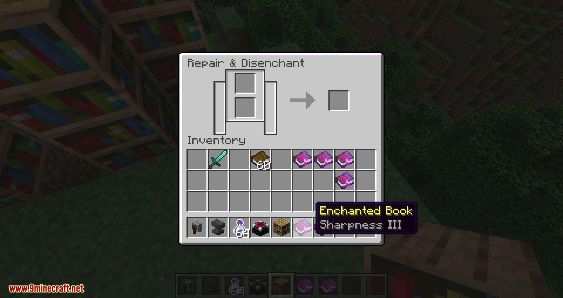 Grind Enchantments Mod (1.20.4, 1.19.4) - Disenchant & Transfer Enchantments 12