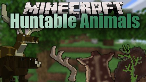 Huntable Animals Mod 1.15.2 (Hunting, Edibles, Vegetable) Thumbnail