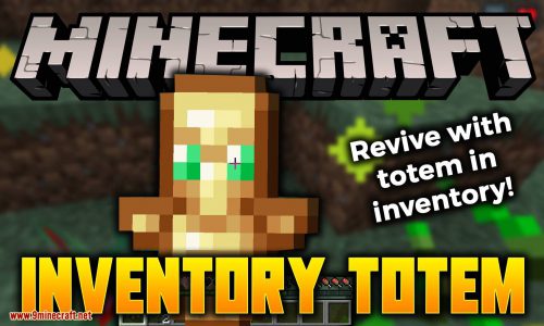 Inventory Totem Mod (1.20.4, 1.19.4) – Automatic Totem Working Thumbnail