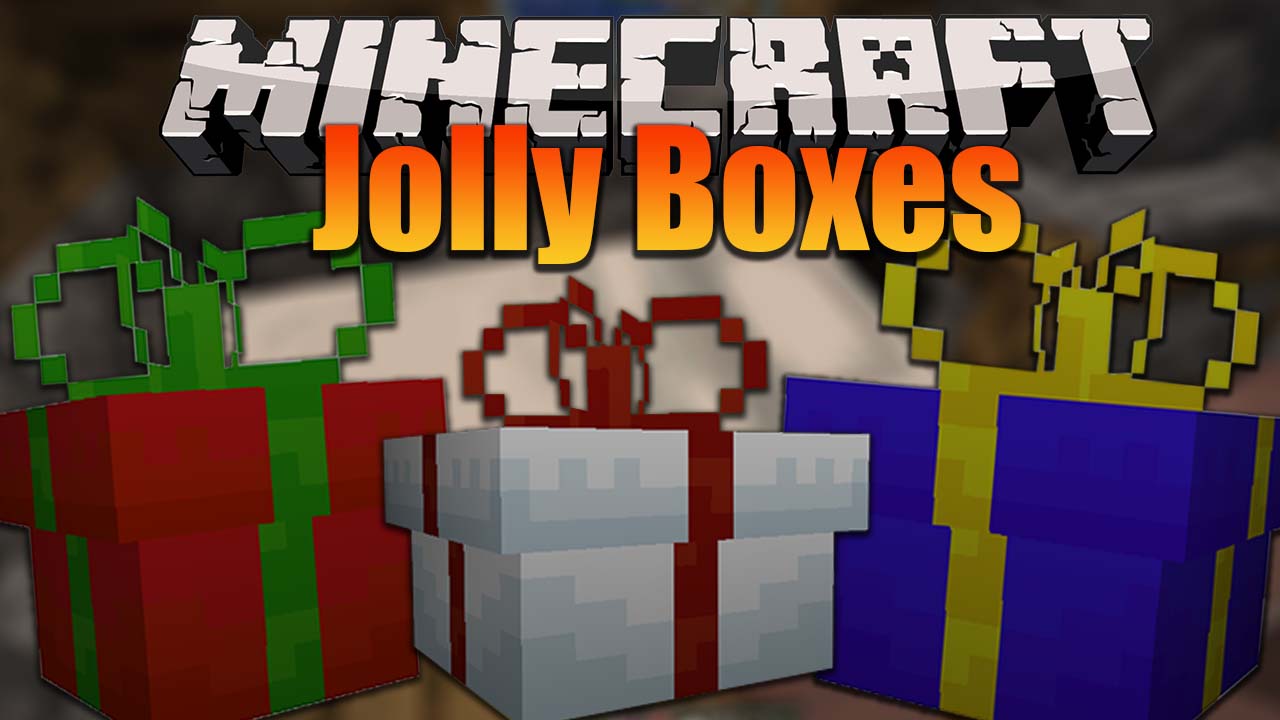Jolly Boxes (1.19.3, 1.18.2) - Presents, Christmas 1