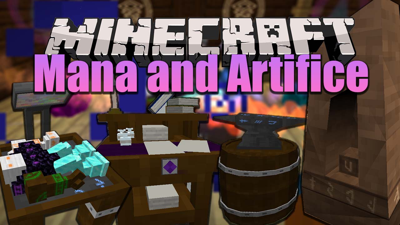 Mana and Artifice Mod (1.19.2, 1.18.2) - Magic, Companion, Summon 1