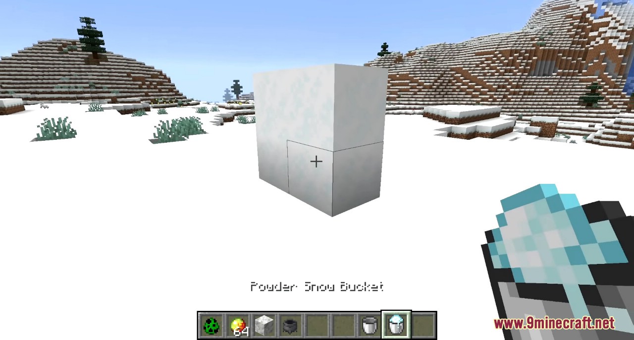 Minecraft 1.17 Snapshot 20w46a (Powder Snow, Freezing Damage) 4